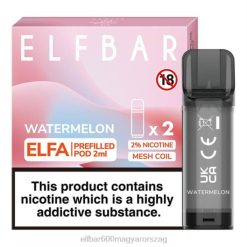 Elektronikus Cigaretta Elf Bar 408B108 | görögdinnye ELFBAR ELFA előretöltött hüvely (2 csomag)