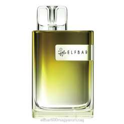 Elektronikus Cigaretta Elf Bar 408B38 | banán jég ELFBAR Crystal CR600 eldobható vape