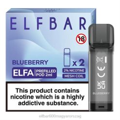 Elf Bar Bolt 408B106 | áfonya ELFBAR ELFA előretöltött hüvely (2 csomag)