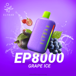 Elf Bar Vélemények 408B300 | szőlőjég ELFBAR EP8000 eldobható vape