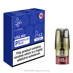 Elf Bar Ár 408B166 | usa mix ELFBAR Mate 500 P1 előretöltött hüvelyek (2 csomag)