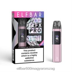 Elektronikus Cigaretta Elf Bar 28TR64 - ELFBAR ELFX Pro Nyissa meg a POD -eszközt rózsaszín