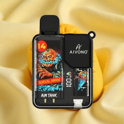 Aivono AIM-TANK 9500 Puff Trópusi Manga 18ml 650mAh LCD 1.2ohm Mesh