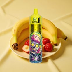 Fumot RandM Tornado 30000 Puffs Banán Eper 30mL 5% Mesh vape wholesale Hungary