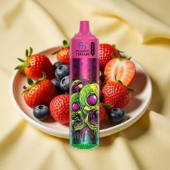 Fumot RandM Tornado 30000 Puffs Epefagylalt Málna Áfonya 30mL 5% Mesh