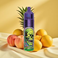 Fumot RandM Tornado 30000 Puffs Őszibarack Mango Ananász 30mL 5% Mesh