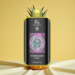 Fumot Tornado 25000 Puffs Ananás Jég HD Kijelző 700mAh vape wholesale Hungary