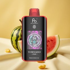 Fumot Tornado 25000 Puffs Görögdinnye Jég HD Kijelző 700mAh vape wholesale Hungary