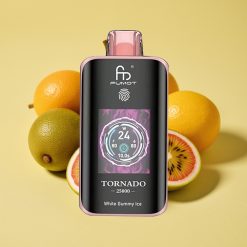 Fumot Tornado 25000 Puffs Kiwi Passion Fruit Guava HD Kijelző 700mAh