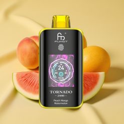 Fumot Tornado 25000 Puffs Őszibarack Mango Görögdinnye HD Kijelző 700mAh