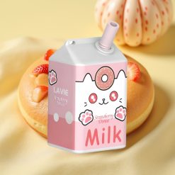 LAVIE Milk 7000 Puffs Epezzselmál Eperfánk 16ML 600mAh vape wholesale Hungary