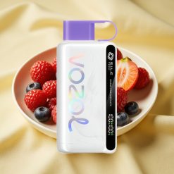 VOZOL STAR 9000/12000 Disposable Vape Málna-Áfonya PCM-Tech 650mAh Gyors Töltés