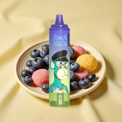 Fumot RandM Tornado 15000 Puffs Blueberry Bubble Gum 25ml Mesh Coil USB-C LCD