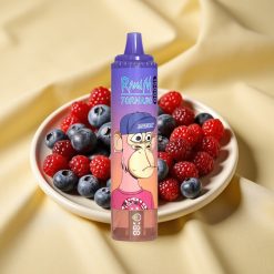 Fumot RandM Tornado 15000 Puffs Meggy Cseresznye Áfonya Mesh Coil LCD Típus-C