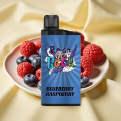 IGET Bar 3500 Puff Kékáfonya Málna Mesh Coil 1.2 Ohm PC+ALU vape wholesale Hungary