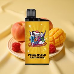 IGET Bar 3500 Puffs Örökzöld Barack-Mangó Málna Mesh 1.2 Ohm 1400 mAh