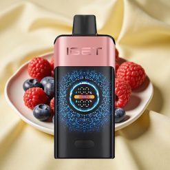 IGET ONE 12000 Puffs Kékáfonya Málna 2700 mAh Képernyős vape wholesale Hungary