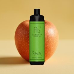 RandM Fumot Shisha 10000 Puffs Alma-Alma LED Típus-C 0,6ohm Mesh