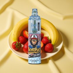 RandM Fumot Tornado 7000 Puf Strawberry Banana Mesh Coil Type-C RGB