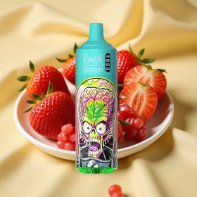 RandM Tornado 9000 Puffs Epefogyasztható E-Liquid 18 mL Mesh Coil Eper-Gránátalma