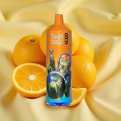 RandM Tornado 9000 Puffs Narancs Szóda Mesh Coil RGB Kijelző vape wholesale Hungary