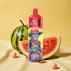 JNR Alien 10000 Puff Watermelon Bubble Gum 850mAh RGB LED Type-C