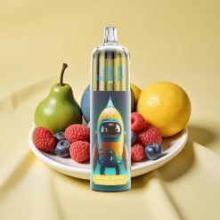 JNR Rocket-X 12400 Puff Kék Málna Limonádé Állítható Légáramlással és RGB Világítással