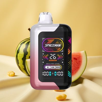 SMOK Spaceman SP40000 40000 puff görögdinnye jég 0% nikotin, töltőképes, intelligens kijelző, dinamikus fény