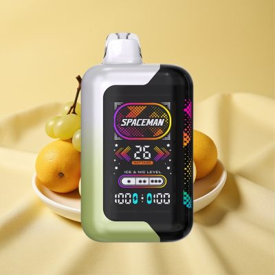 SMOK Spaceman SP40000 40000 puffs Fehér Szőlő Jég 0% nikotin 20ml 1000mAh